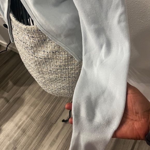 Abercrombie & Fitch Light Blue Cardigan Size M - Picture 3 of 6